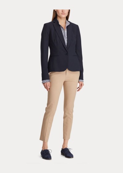 Ralph Lauren Cotton Twill Skinny Bukser Dame Danmark (OGLXI8763)